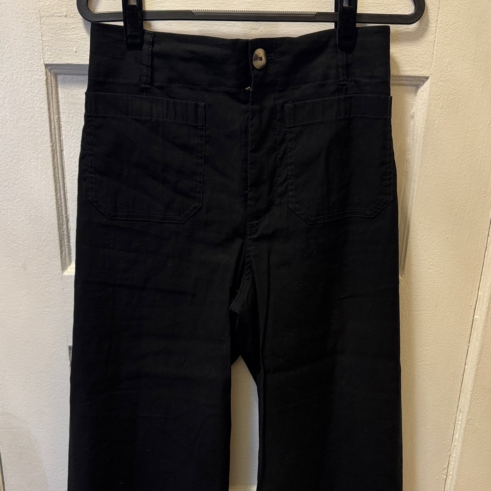 Black High-Waisted Pants
